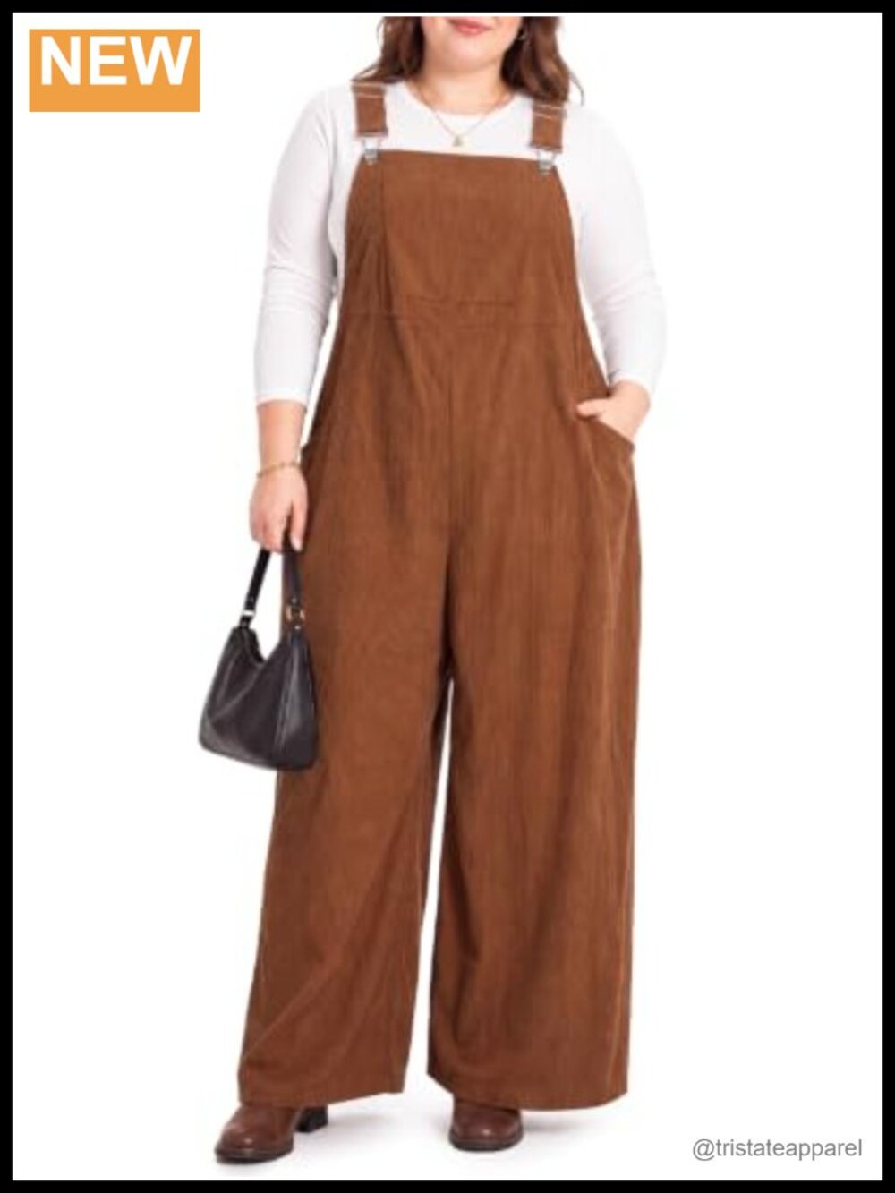 Moon Wood Plus Size Corduroy Overalls for Women Fall Jumpsuits with Pockets